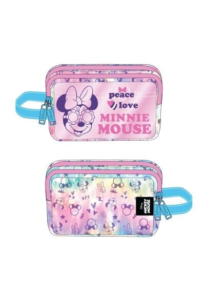Minnie Mouse Peace Charm-Lx Kalem Çantası