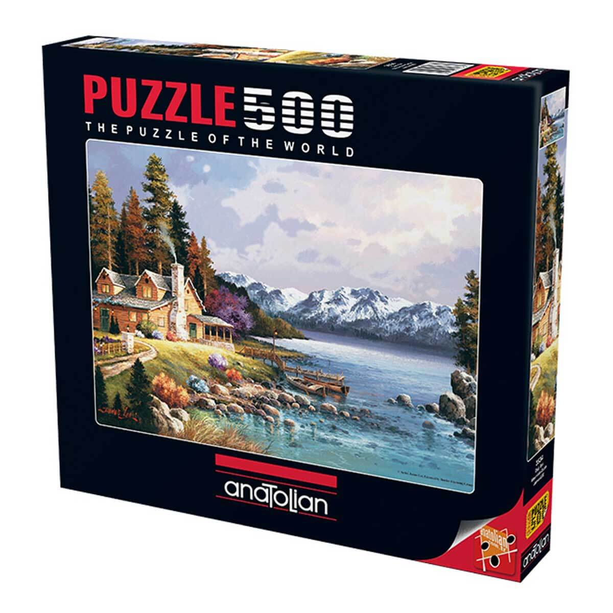 Anatolian Puzzle Dağ Evi 500 Parça