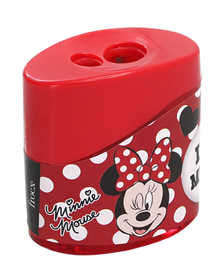 Minnie Mouse Hazneli Çift Bıçaklı Kalemtıraş