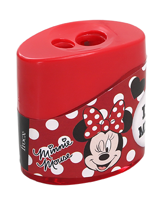 Minnie Mouse Hazneli Çift Bıçaklı Kalemtıraş