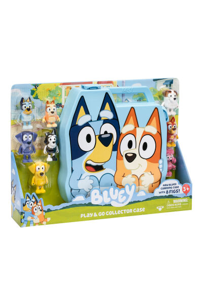 Bluey Delüks Taşıma Çantası Figür Set 8li