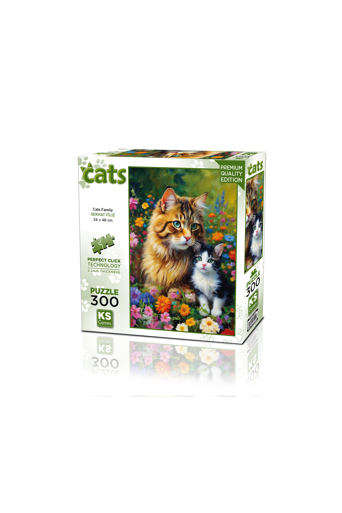 Cats Family Puzzle 300 Parça