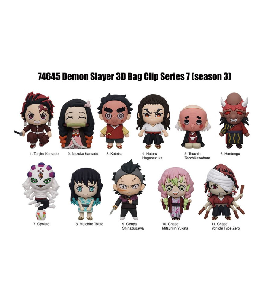 Monogram Demon Slayer Klipsli Sürpriz Figür Seri 7