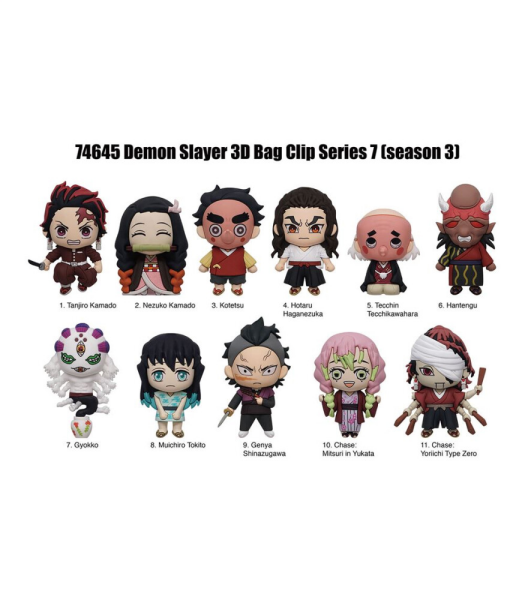 Monogram Demon Slayer Klipsli Sürpriz Figür Seri 7