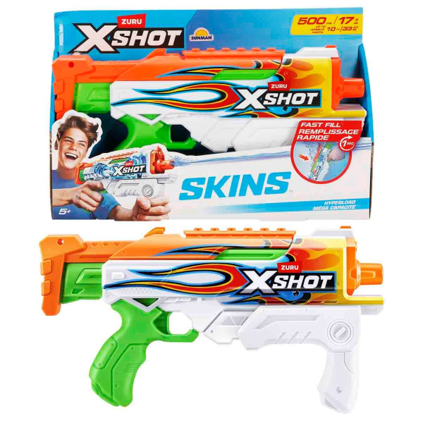 X Shot Skins Hyperload Fast Fill Su Atıcısı 34 cm