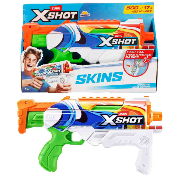 X Shot Skins Hyperload Fast Fill Su Atıcısı 34 cm