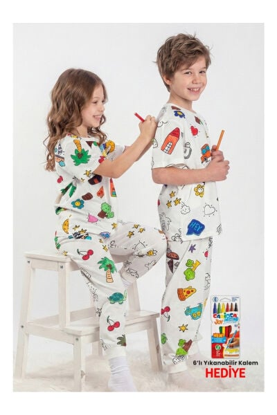 Carioca Boyanabilir Pijama 5-6 Yaş