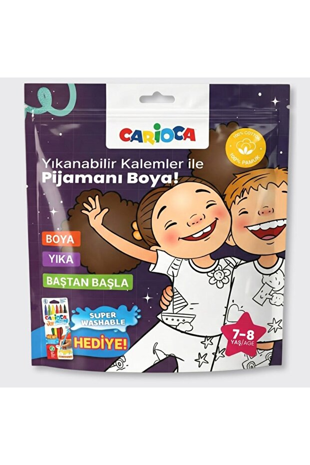 Carioca Boyanabilir Pijama 5-6 Yaş