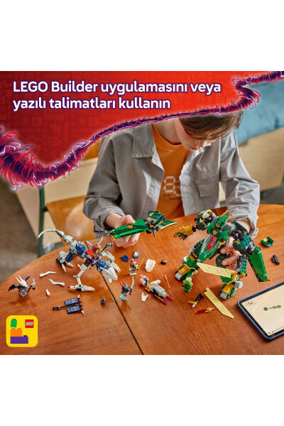 LEGO Ninjago Lloyd Un Jet Robotu