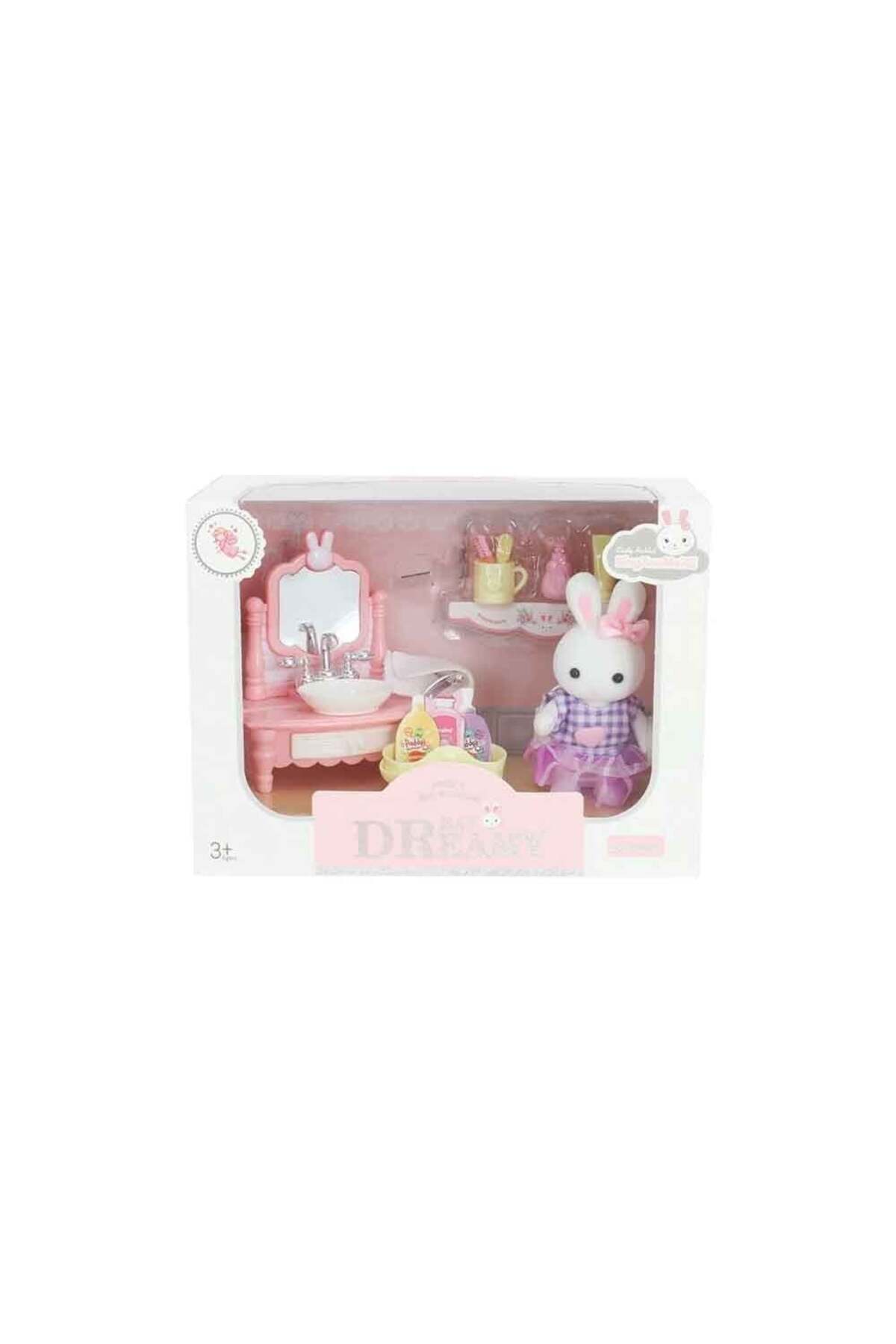 Bay Dreamy Mini Tavşan Aksesuarlı Lavabo Seti