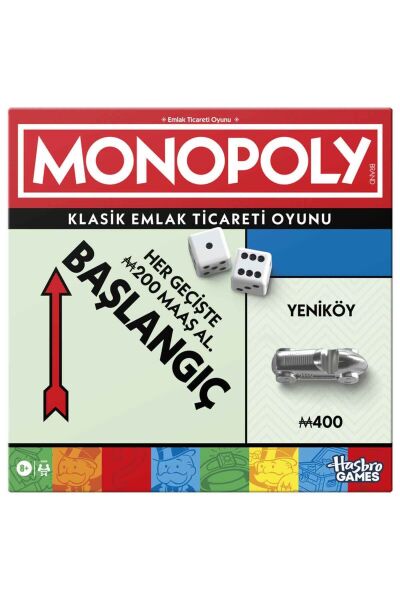 Monopoly Klasik Kutu Oyunu G0009