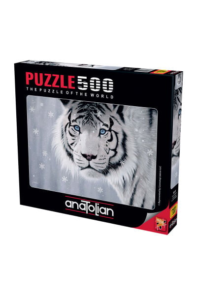 Anatolian Puzzle Beyaz Kaplan 500 Parça