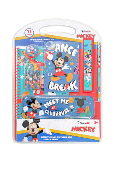 Mickey Mouse Dance Kırtasiye Seti 11 Parça