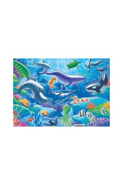 Life In The Ocean Dev Puzzle 50 Parça
