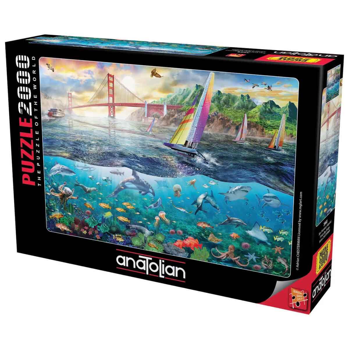 Anatolian Puzzle 2000 Parça San Francisco Köprüsü