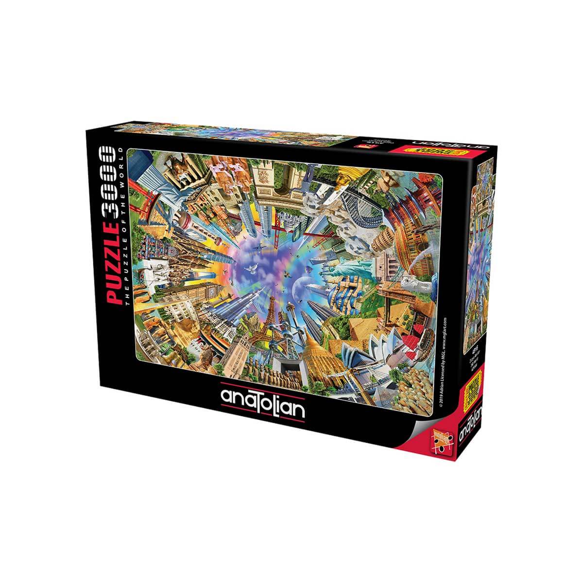 Anatolian Puzzle 3000 Parça Dünya Anıtları