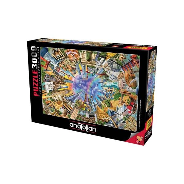 Anatolian Puzzle 3000 Parça Dünya Anıtları