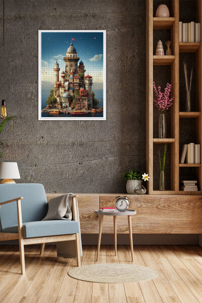 Anatolian Puzzle Kız Kulesi 1000 Parça