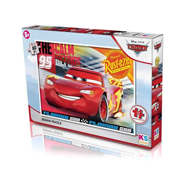 Cars Puzzle 50 Parça S1