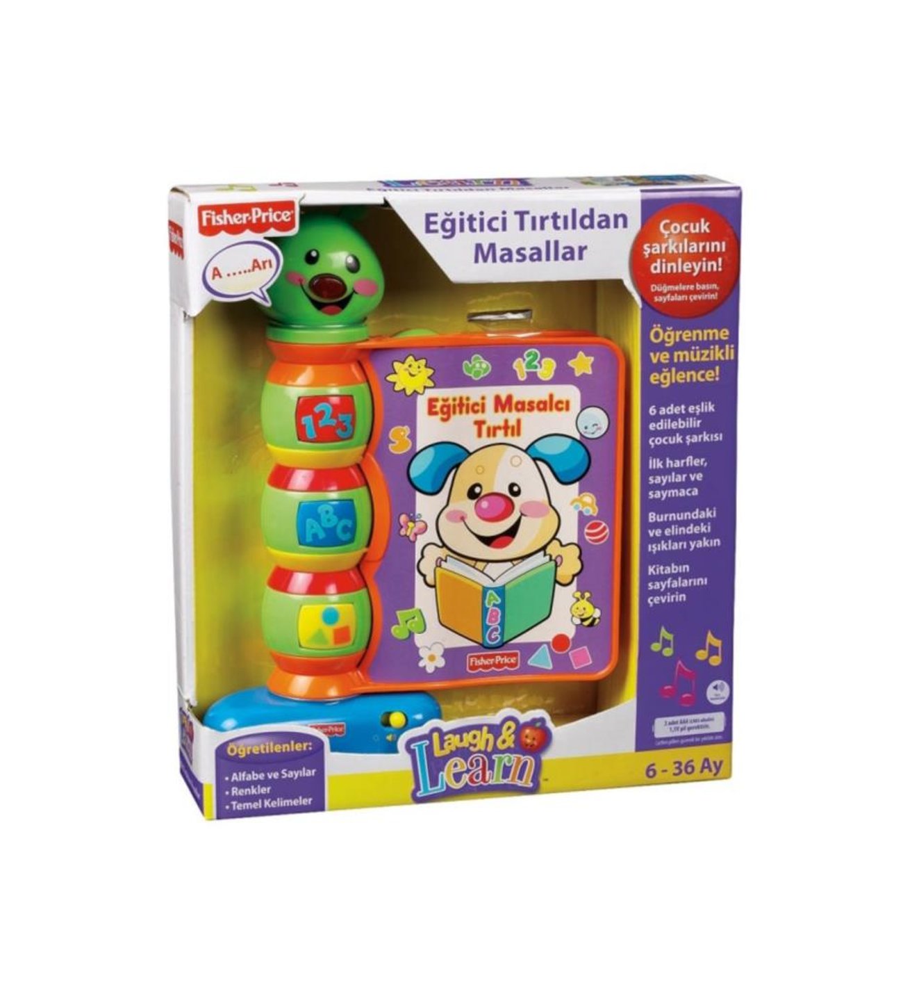 Fisher Price LNL Masalcı Tırtıl N3835