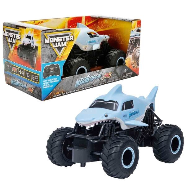 1:24 Monster Jam Megaladon Uzaktan Kumandalı Canavar Kamyon