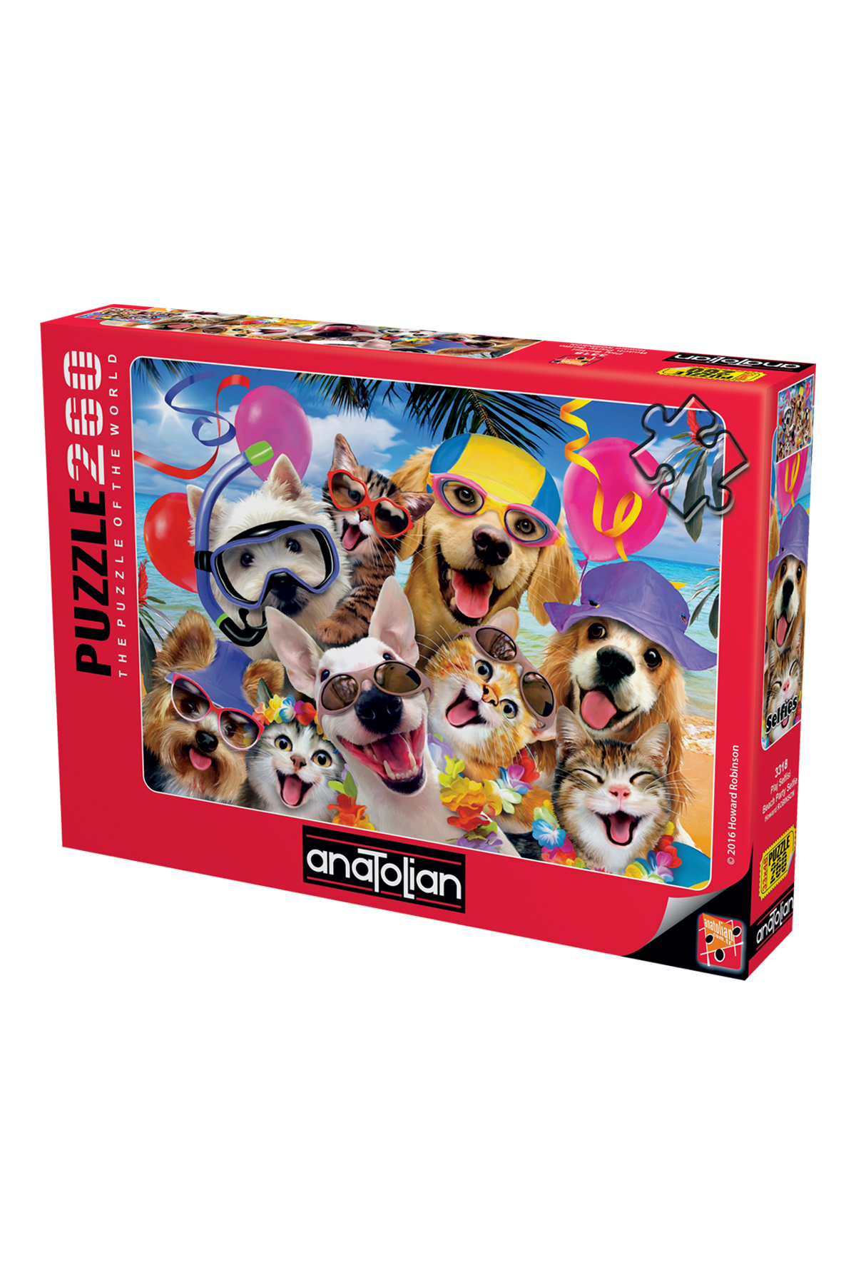 Anatolian Puzzle Plaj Selfisi 260 Parça