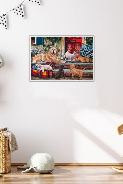 Anatolian Puzzle Dost Köpekler 260 Parça