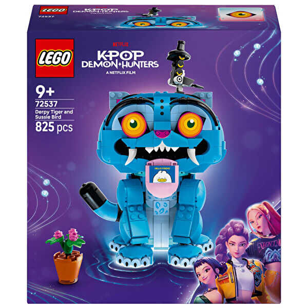 LEGO K-POP Demon Hunters Kaplan Derpy ve Kuş Sussie 75537