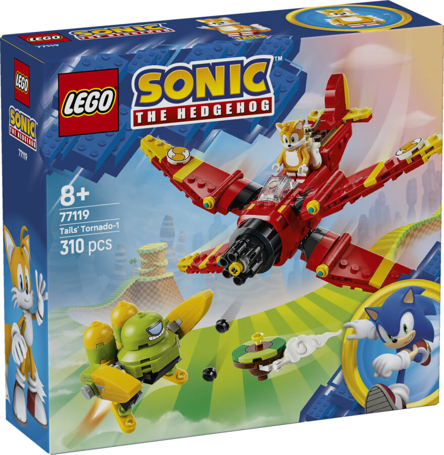 LEGO Sonic The Hedgehog  Tails'in Tornado-1 Uçağı 77119