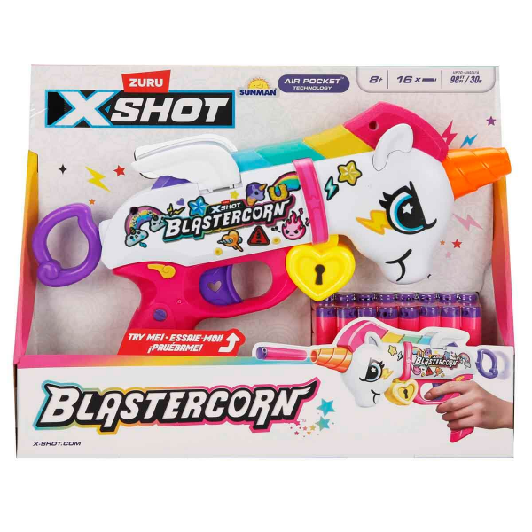 X Shot Blastercorn Dart Atıcı 16lı