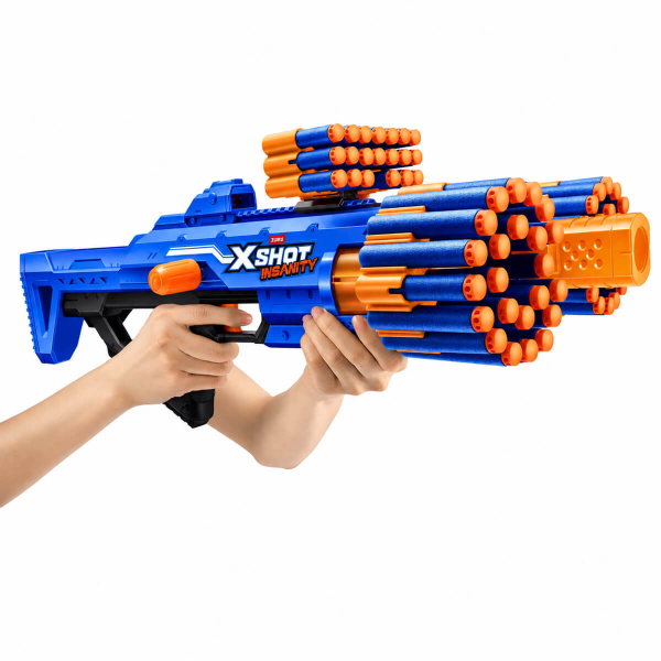 X Shot Insanity Berzerko Sünger Dart Atıcı 48li