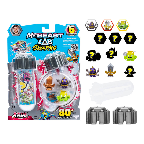 MrBeast Lab Swarms Sürpriz Figür S4 6lı