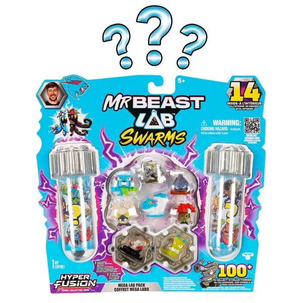 MrBeast Lab Swarms Sürpriz Figür S4 14lü