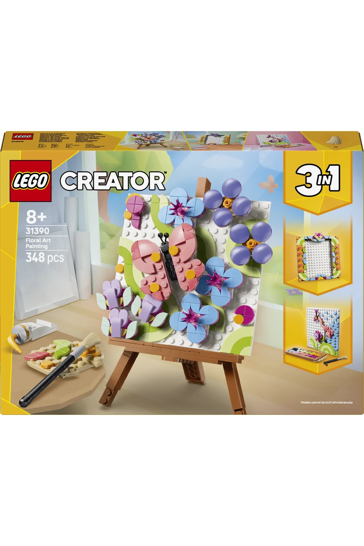 LEGO Creator Çiçekli Tablo 3'ü 1 Arada 31390
