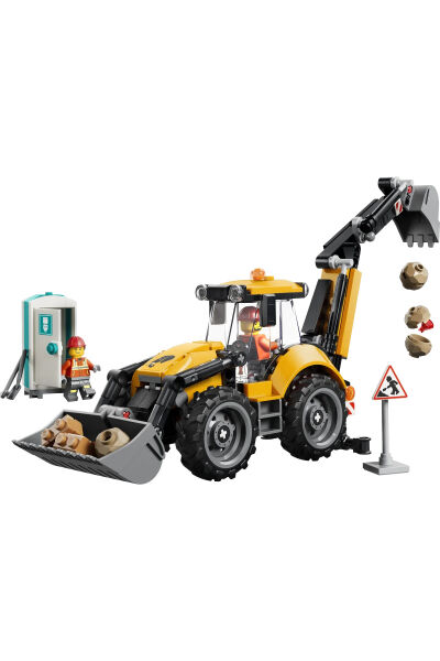 LEGO City Sarı Kazıcı Yükleyici İnşaat Oyuncağı 60480