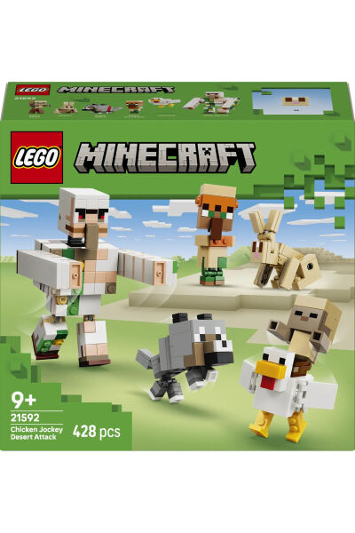 LEGO Minecraft Tavuk Jokey Çöl Saldırısı 21592