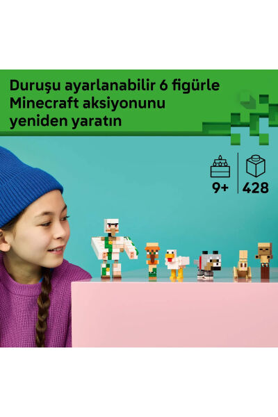 LEGO Minecraft Tavuk Jokey Çöl Saldırısı 21592