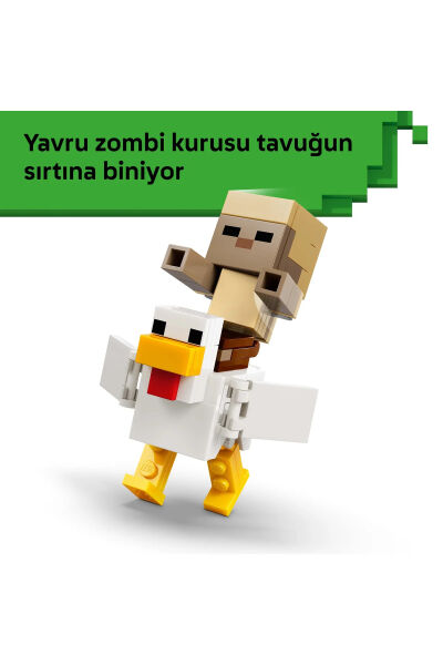 LEGO Minecraft Tavuk Jokey Çöl Saldırısı 21592