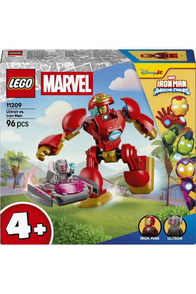 LEGO Marvel Iron Man ve Muhteşem Arkadaşları Ultron Iron Man'e Karşı 11209
