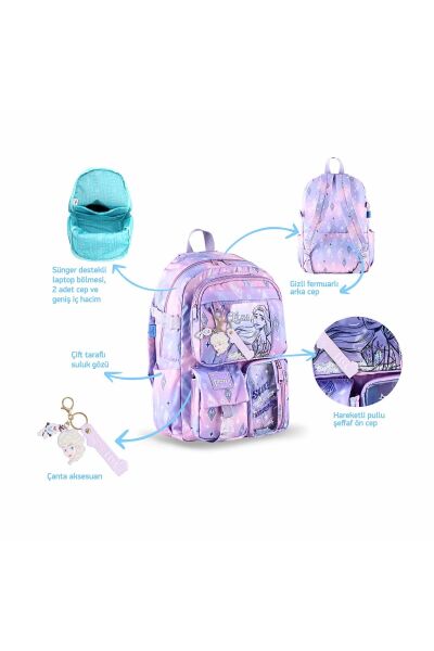 Frozen Sırt Çantası Charm Lx Elsa