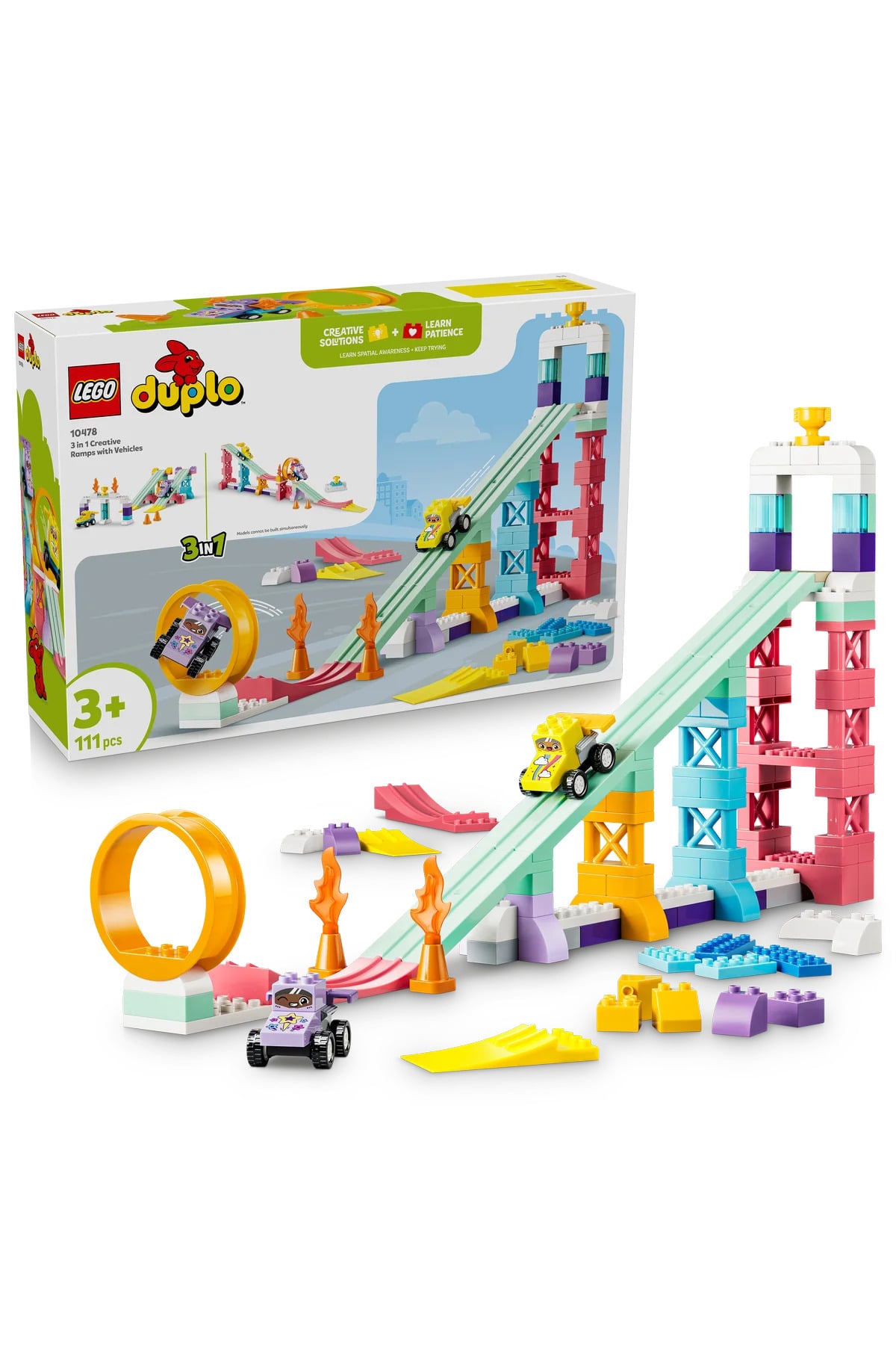 LEGO DUPLO Kasabası Araçlarla Yaratıcı Rampalar 10478