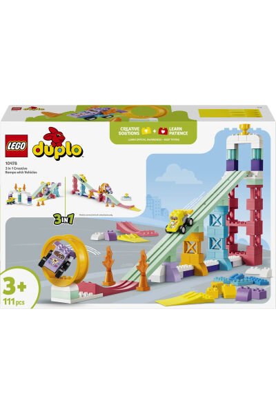 LEGO DUPLO Kasabası Araçlarla Yaratıcı Rampalar 10478