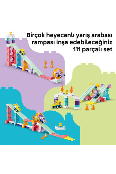 LEGO DUPLO Kasabası Araçlarla Yaratıcı Rampalar 10478