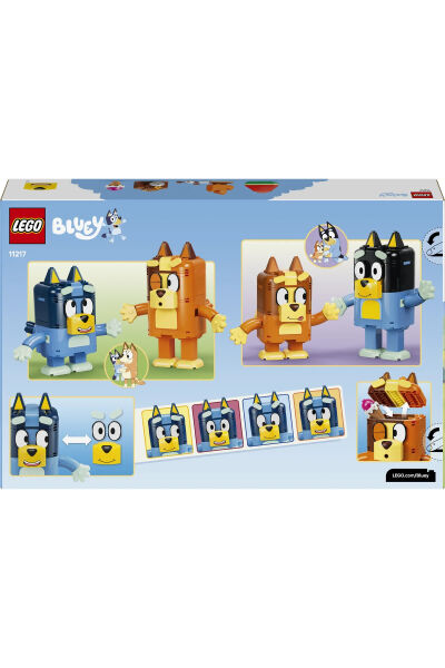 LEGO Bluey Parçalarla İnşa Edilen Bluey Ailesi 11217