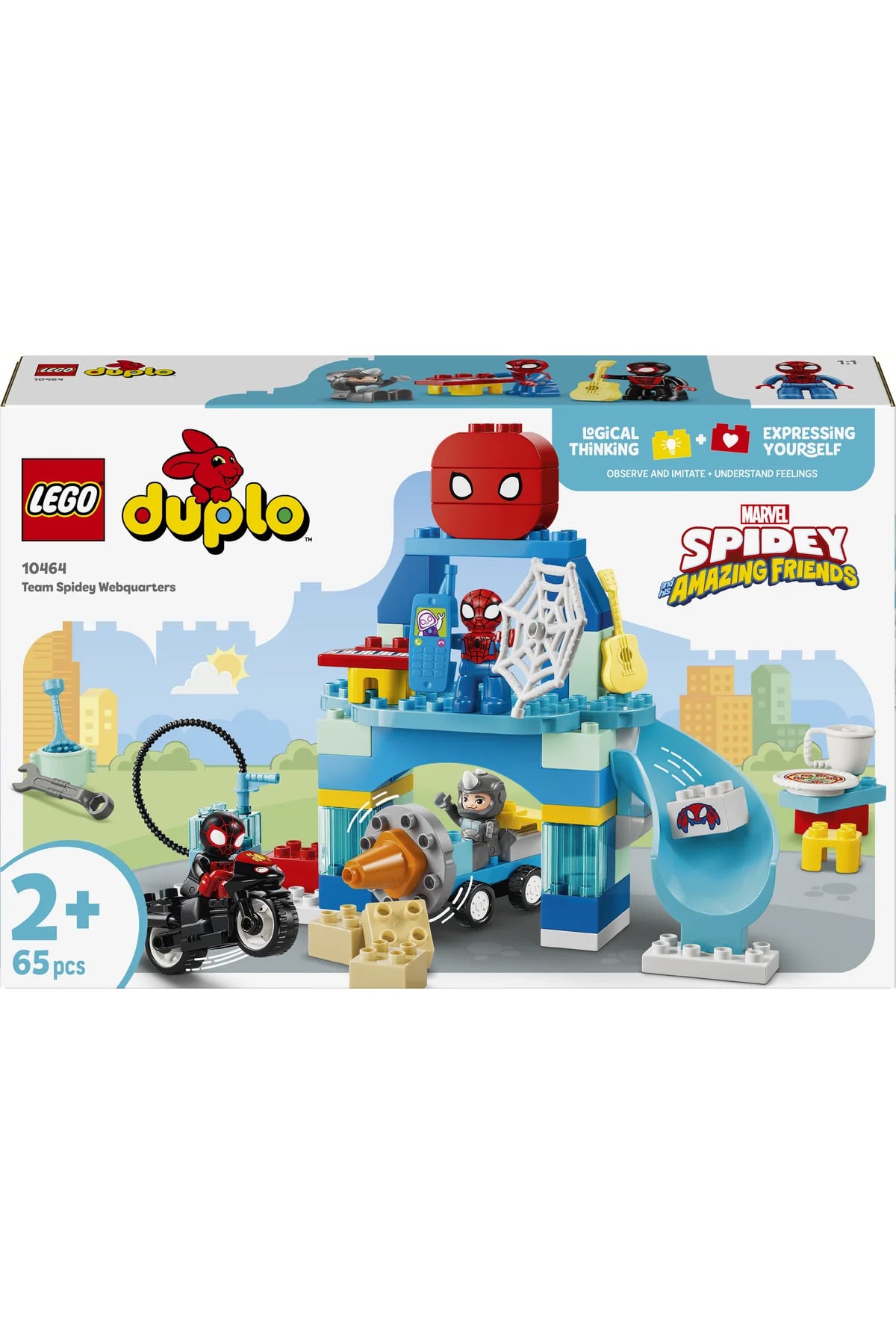 LEGO DUPLO Marvel Spidey Takımı Karargahı 10464