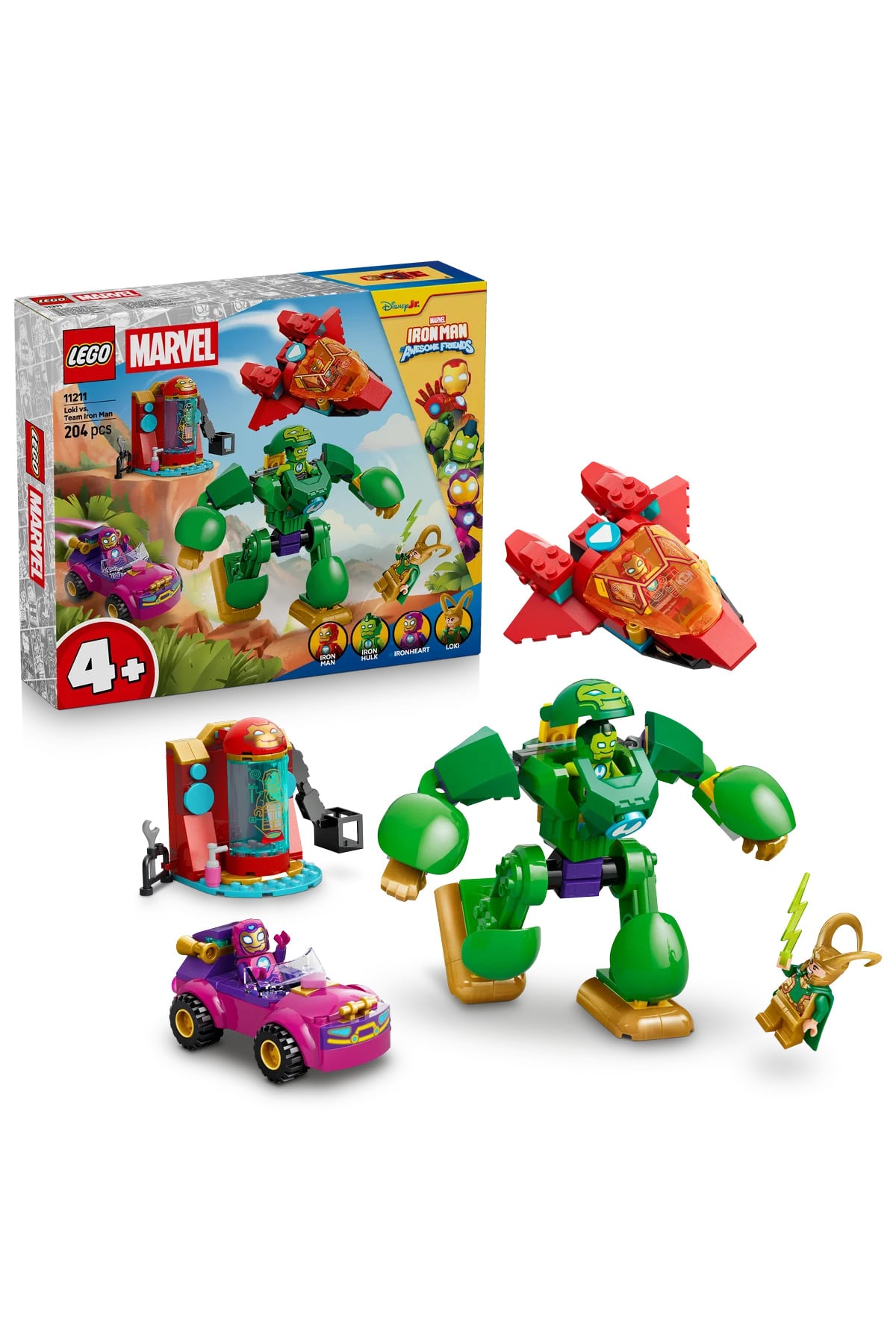 LEGO Disney Junior Loki Iron Man Takımına Karşı 11211