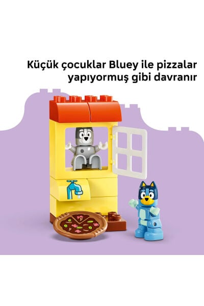 LEGO DUPLO Bluey Pizzacı Kızlar Muffin ve Bluey 10469
