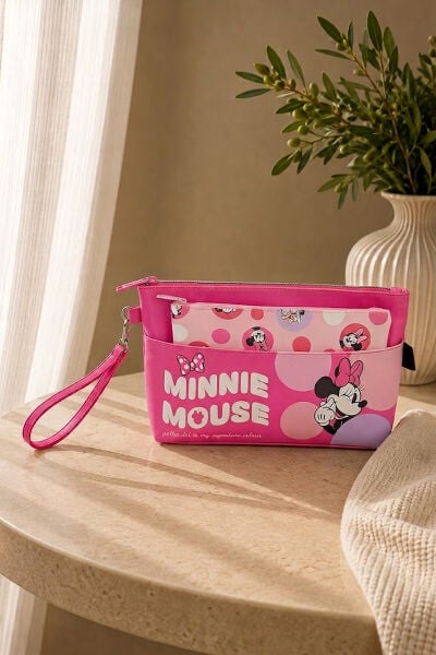 Minnie Mouse Polka El Çantası 2li