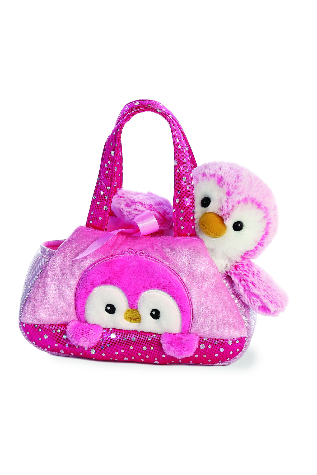 Fancy Pals Peek a Boo Penguin Pink Peluş 20 cm