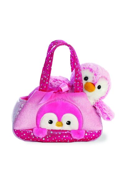 Fancy Pals Peek a Boo Penguin Pink Peluş 20 cm